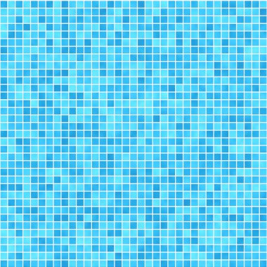 Very small tiles in shades of green and blue clipart