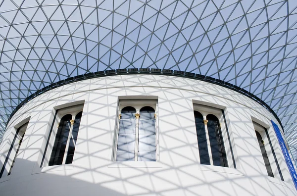 Τα μεγάλο δικαστήριο στο Βρετανικό Μουσείο — Φωτογραφία Αρχείου