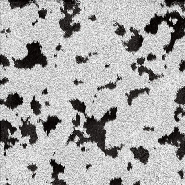 Czarno-białe futro tekstury — Zdjęcie stockowe