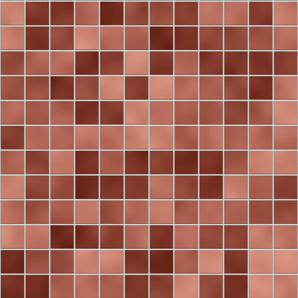 Small brown tiles texture — Stock Photo, Image