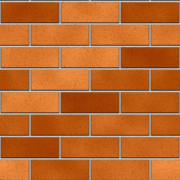Patrón de ladrillos en tonos naranja — Foto de Stock