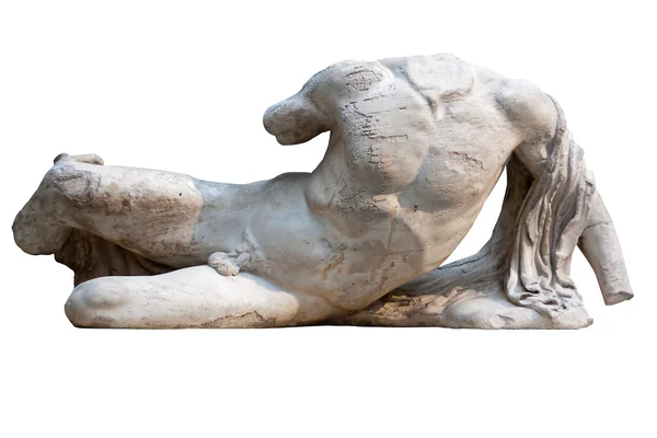 Marmeren beeld uit het parthenon in Athene — Stockfoto