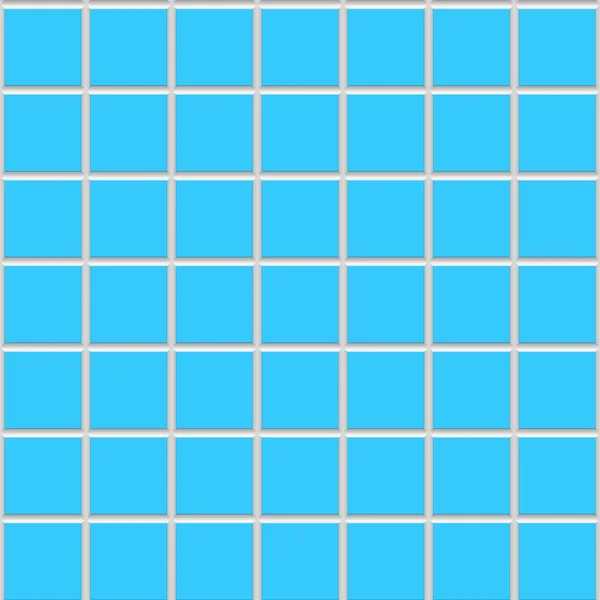 Niebieski kwadrat ceramiczne płytki tekstura — Zdjęcie stockowe