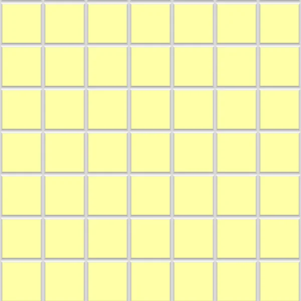 黄色い正方形セラミック タイル テクスチャ — ストック写真