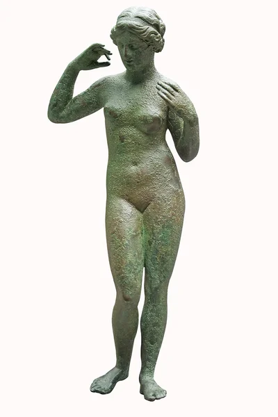 Antigua estatua de bronce de Venus — Foto de Stock
