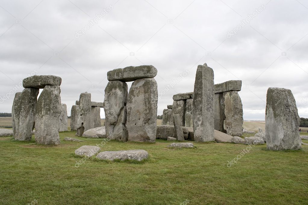 The Stonehenge megalithic monument