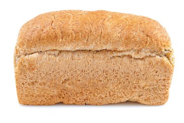 Bread loaf on a white background clipart