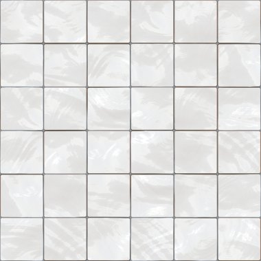 Shiny seamless white tiles texture clipart