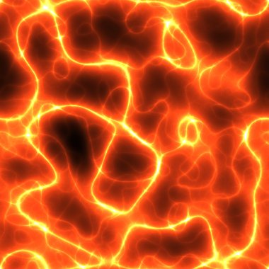 Electricity of fire texture clipart