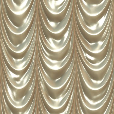 Seamless white drape texture clipart