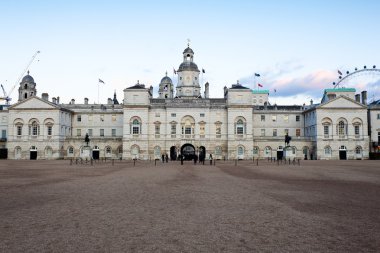 The Horse Guards Parade in London clipart