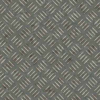 Seamless rusty metallic panel texture clipart