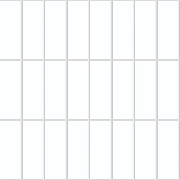 Белая прямоугольная керамическая плитка — стоковое фото