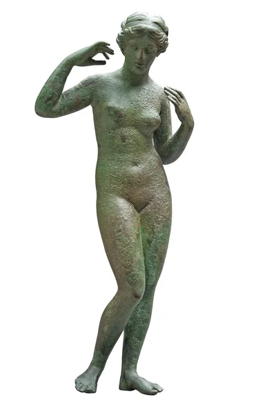 Oude sensuele bronzen standbeeld van venus — Stockfoto