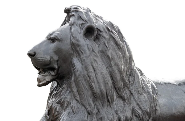 Head of a sculpture in Trafalgar — Stock Photo, Image