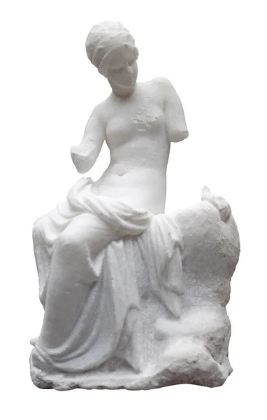 Çıplak bir kadının Mermer heykel — Stok fotoğraf