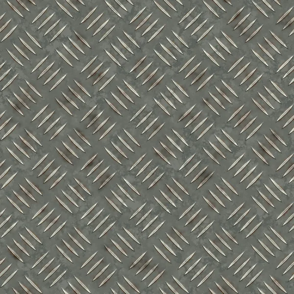 Seamless rusty metallic panel texture — Stock Photo, Image