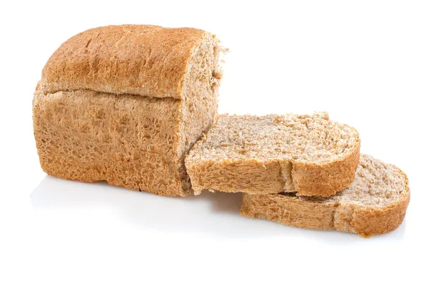 Whole grain bread loaf — 图库照片