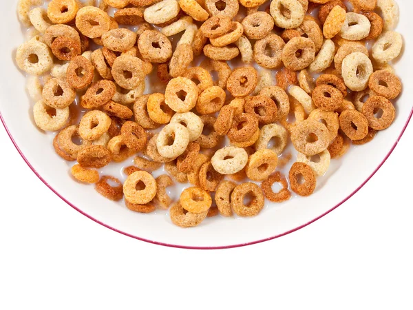 Bowl of healthy breakfast cereals — Stock Photo, Image