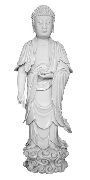 Porcelánové postava čínského Boha — Stock fotografie
