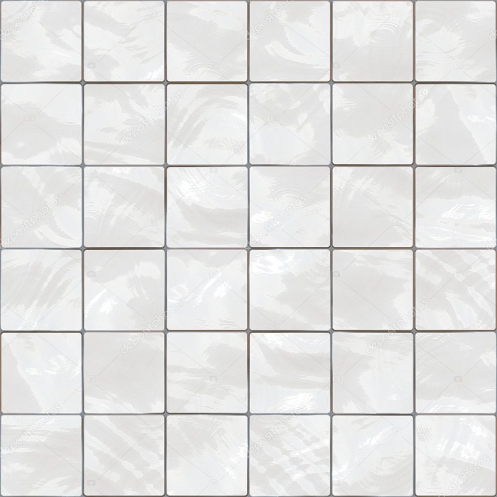 Shiny Seamless White Tiles Texture Stock Photo Image By C Kmiragaya