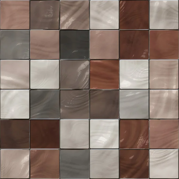 Seamless shiny tiles texture — Stock Photo, Image