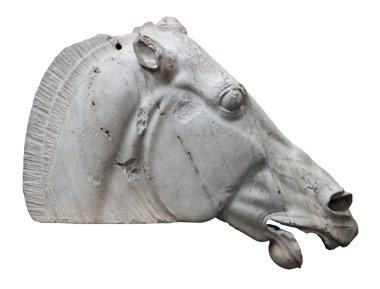 The Horse of Selene from the Parthenon clipart