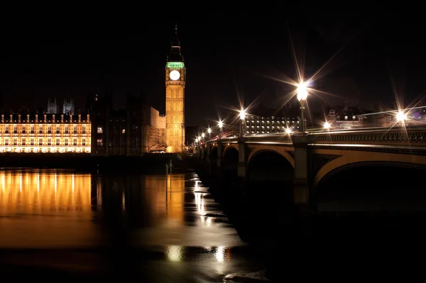 Le Big Ben la nuit — Photo