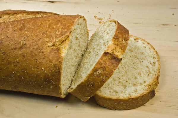 Kepekli Fransız ekmeği — Stok fotoğraf