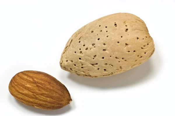 Almonds closeup — Stock Photo, Image