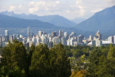 Vancouver Cityscene clipart