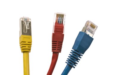 Network plugs clipart