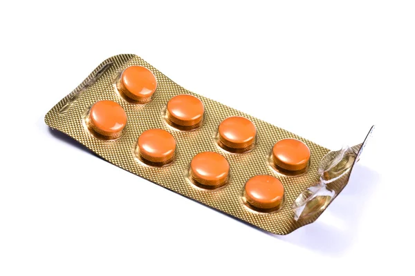 Uppsättning piller — Stockfoto