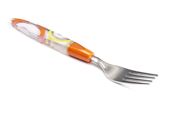 Geïsoleerde vork — Stockfoto