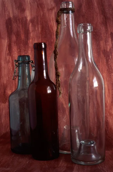 Empty bottles — Stock Photo, Image