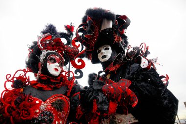 Venice Mask, Carnival. clipart