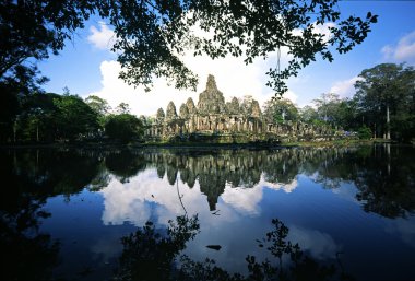 Bayon templeower, Kamboçya