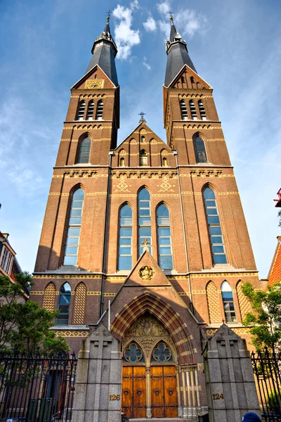 Amsterdam, kerk in de jordaan, Nederland. — Stockfoto