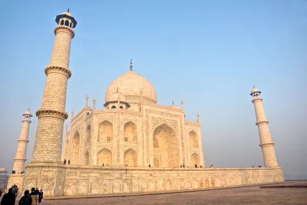 Taj Mahal at sunrise, Agra, Uttar Pradesh, India — Stock Photo, Image