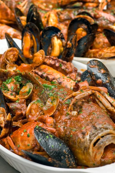 Italian Seafood Soup — Stock Photo, Image