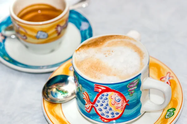 cappuccino ve kahve Kupası