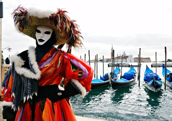 Máscaras de Veneza, Carnaval . — Fotografia de Stock