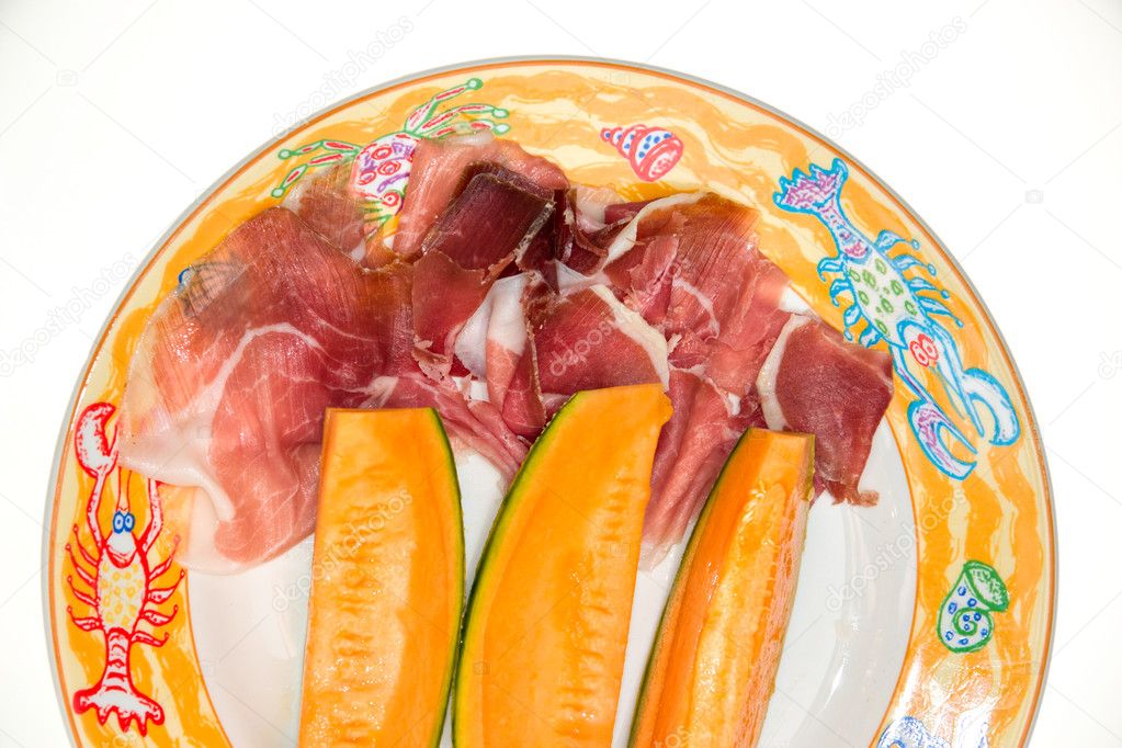 Prosciutto di Parma ham and Melon