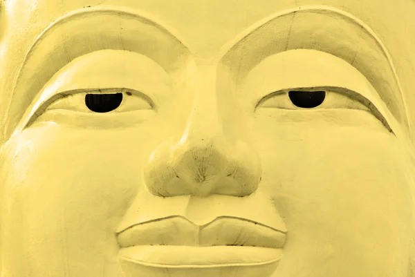 Buddha Gesicht, Sukhothai, Thailand. — Stockfoto