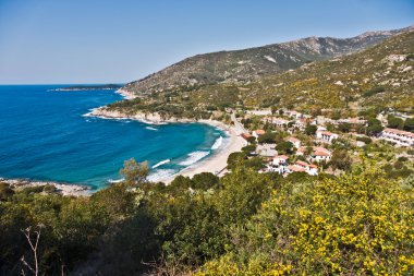 Cavoli beach, Marina di Campo, Elba Adası, Ita