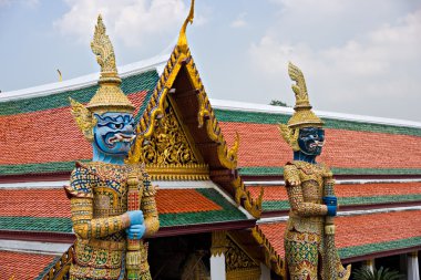 WAT phra kaeo Tapınak, bangkok, Tayland.