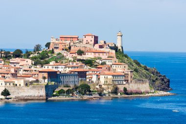 Portoferraio, Isle of Elba, Italy. clipart