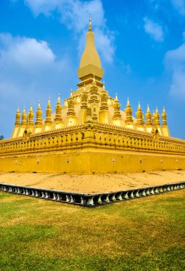 Wat That Luang, Laos. clipart