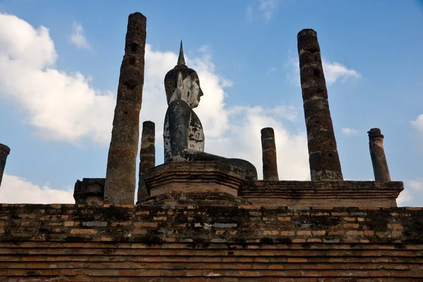 Budda, sukhothai, thailand, — Zdjęcie stockowe