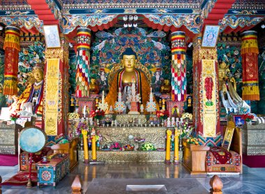 Buddha, Bodhgaya, India. clipart